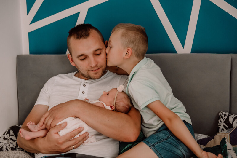 sesja domowa noworodkowa w domu Koszalin
