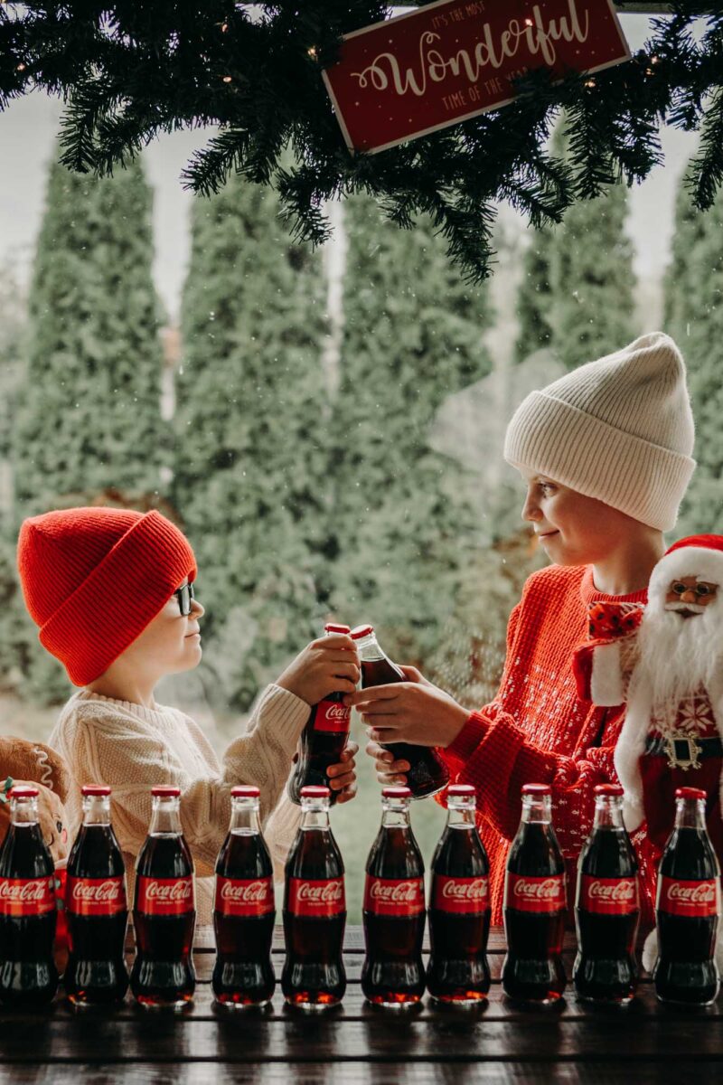 sesja świąteczna Coca Cola Koszalin